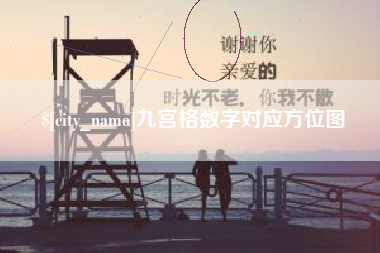 上饶九宫格数字对应方位图