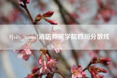 上饶消防救援学院四川分数线
