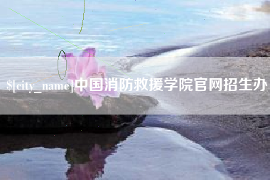 上饶中国消防救援学院官网招生办