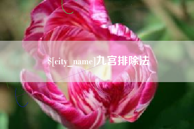 上饶九宫排除法