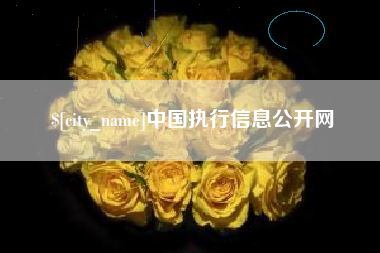 上饶中国执行信息公开网