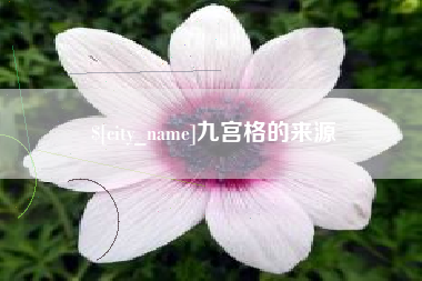 上饶九宫格的来源