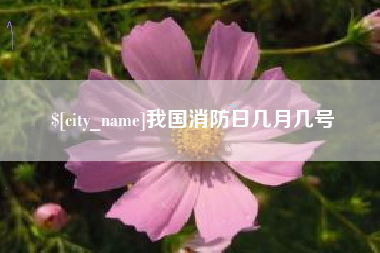 上饶我国消防日几月几号