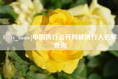 上饶中国执行公开网被执行人名单查询