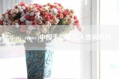 上饶中国失信执行人查询官网