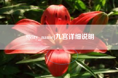 上饶九宫详细说明