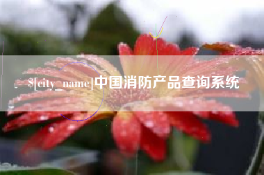 上饶中国消防产品查询系统