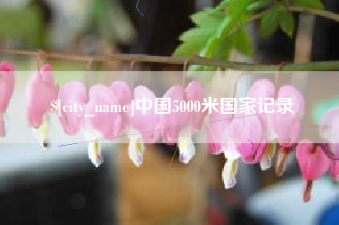 上饶中国5000米国家记录