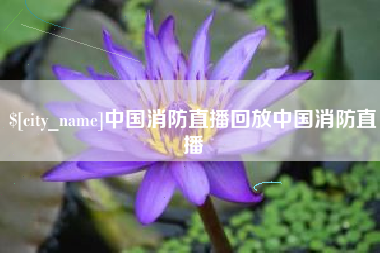 上饶中国消防直播回放中国消防直播